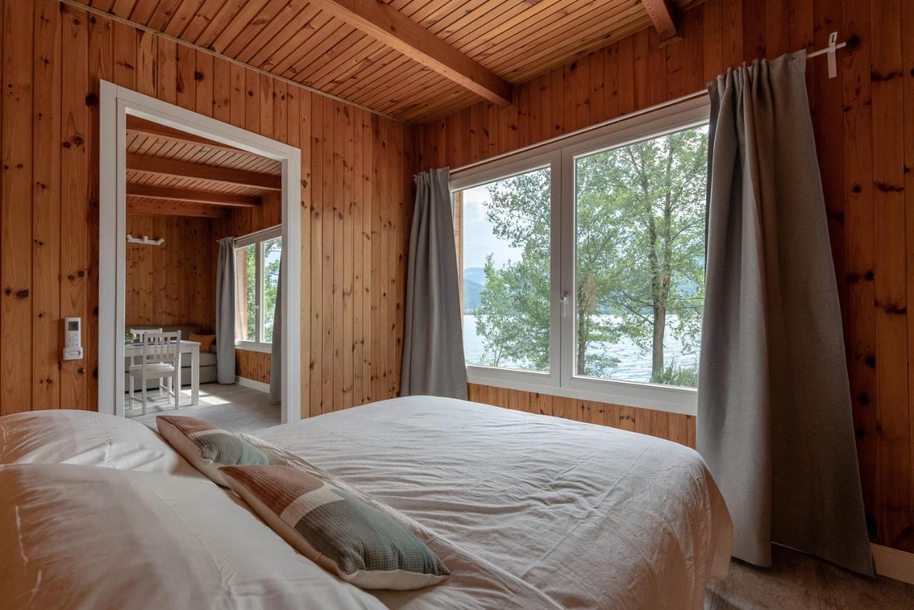 Chalet Alessandrini - Private Lakeside Beach تينّا المظهر الخارجي الصورة